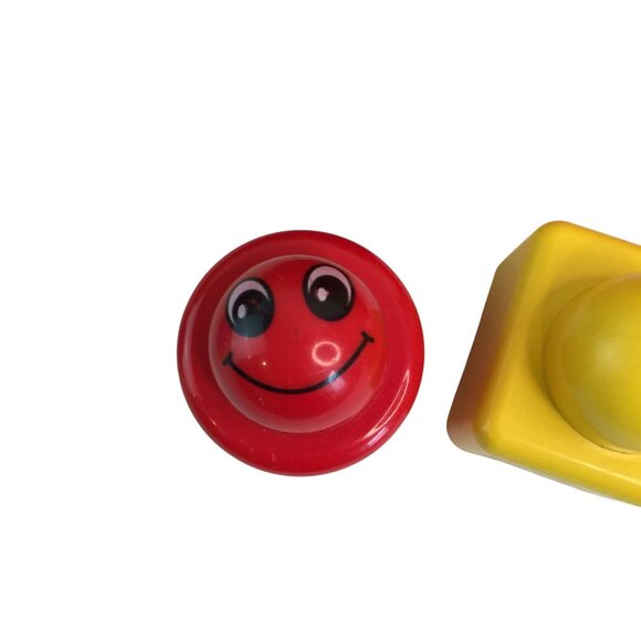 Vtg Duplo Primo Building Blocks Lot Cars Lady Bug Rattle 80+ Pcs - Picture 4 of 14